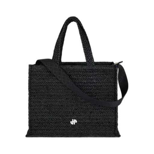 Patou Jp Raffia Carryall Tote
