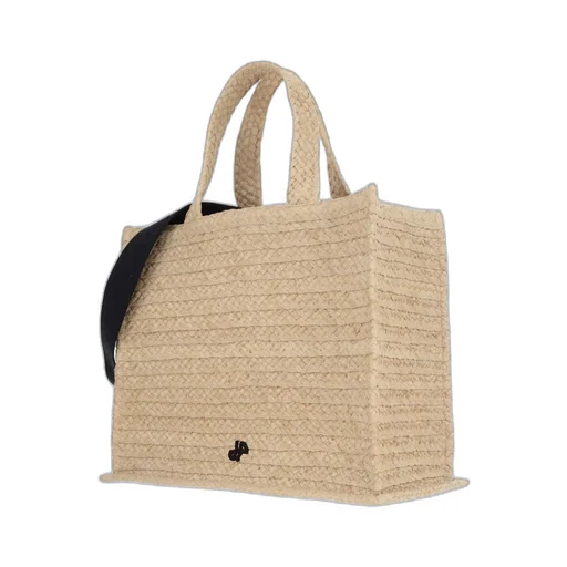 Patou Jp Raffia Carryall Tote