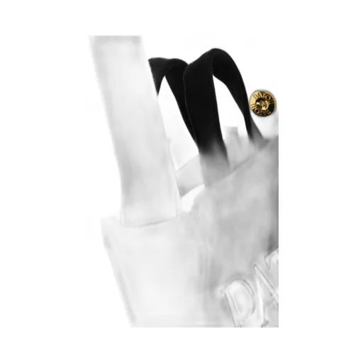 Patou Small Logo-Printed Top Handle Bag