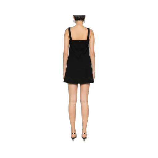 Patou Bow Strap A-Line Dress