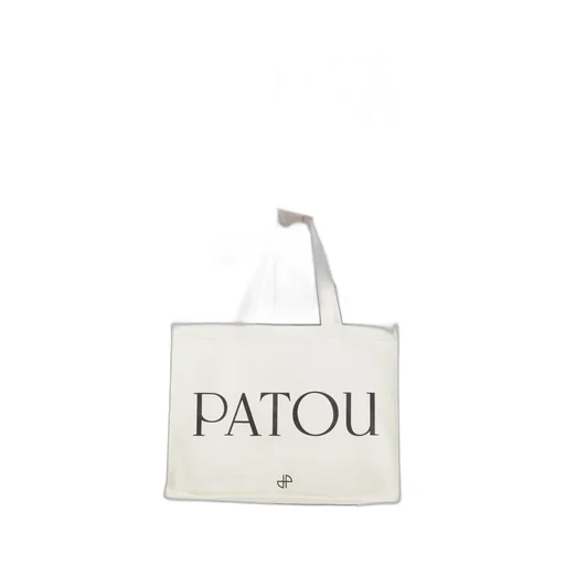 Patou Logo-Printed Top Handle Bag