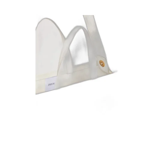 Patou Logo-Printed Top Handle Bag