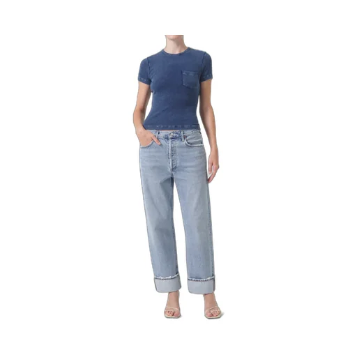 Agolde Fran Straight-Leg Jeans