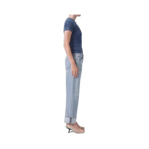 Agolde Fran Straight-Leg Jeans