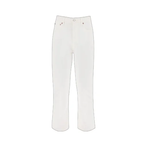 Agolde Riley High Waisted Cropped Leg Jeans