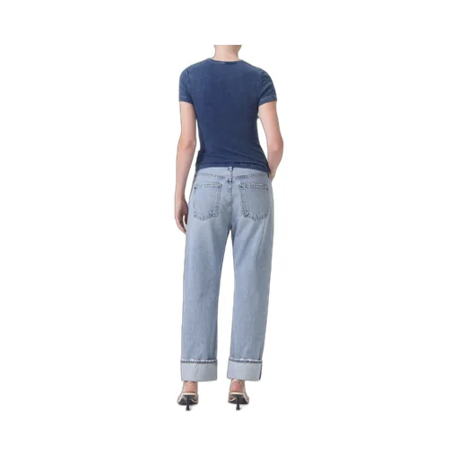 Agolde Fran Straight-Leg Jeans