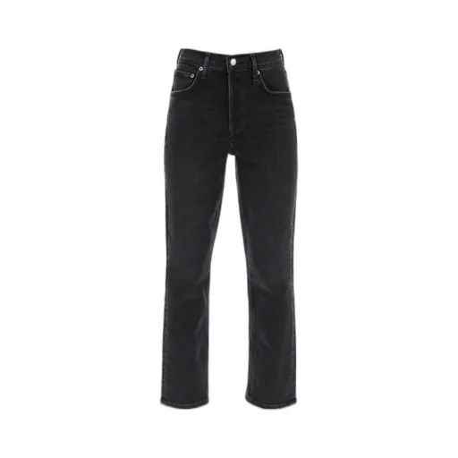 Agolde Riley High Waisted Straight Leg Jeans