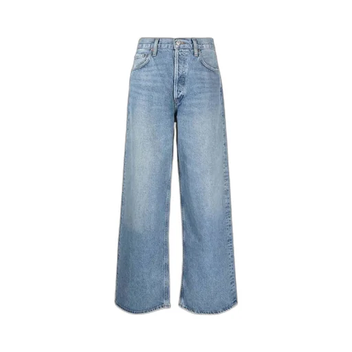 Agolde High Waisted Straight-Leg Jeans