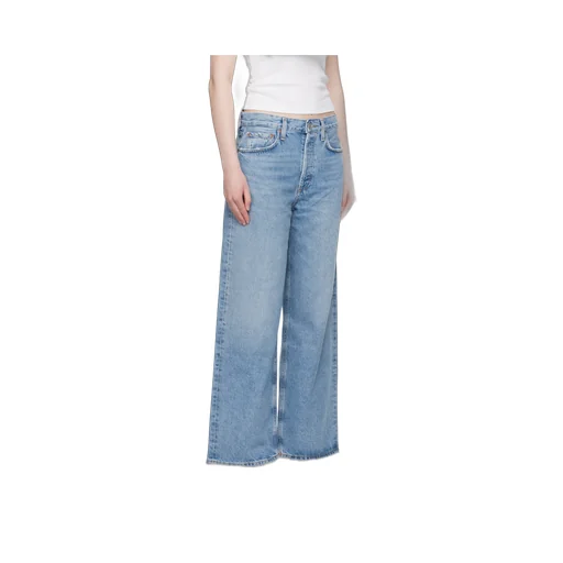 Agolde High Waisted Straight-Leg Jeans