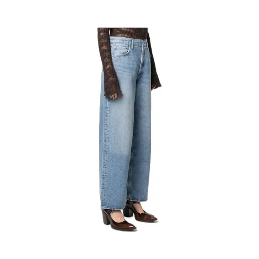 Agolde High Waisted Straight-Leg Jeans