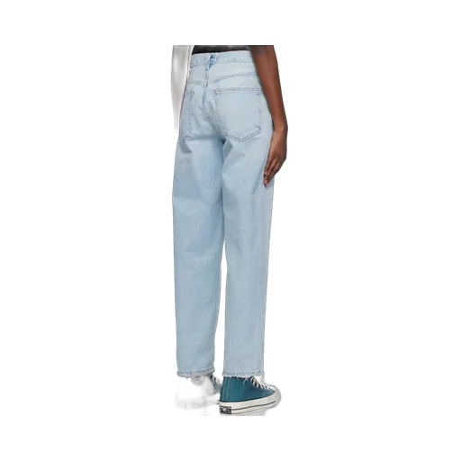 Agolde Criss Cross Straight-Leg Jeans