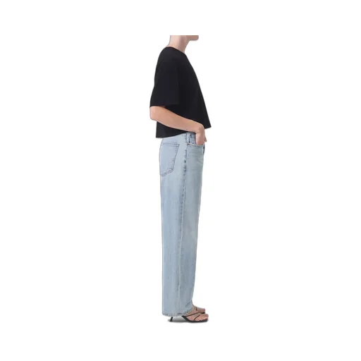 Agolde Criss Cross Straight-Leg Jeans