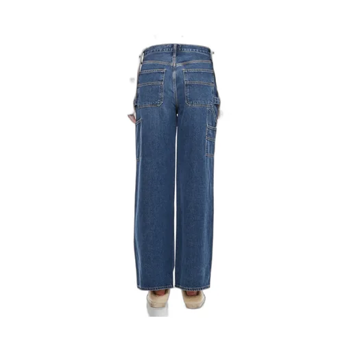 Agolde Low-Detailed Wide-Leg Jeans