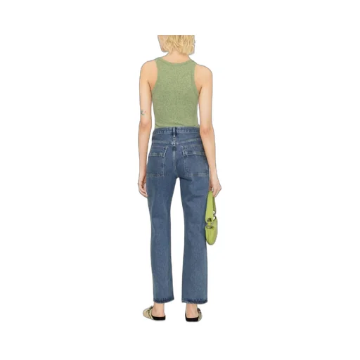 Agolde Cooper High-Waisted Straight-Leg Jeans
