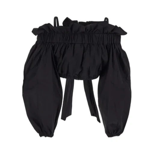 Bow-Detailing Bustier Blouse