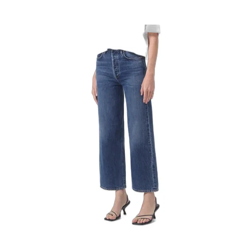 Agolde Ren High-Rise Cropped Jeans