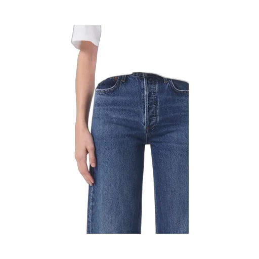 Agolde Ren High-Rise Cropped Jeans