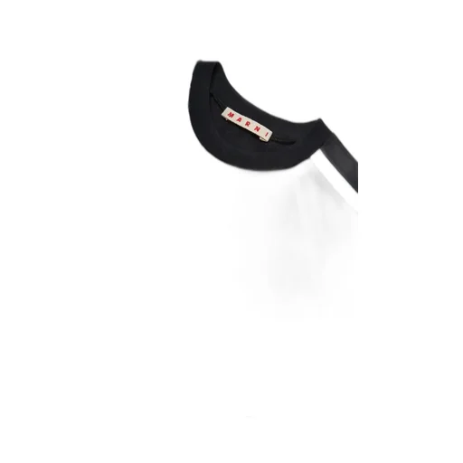 Marni Kids Logo-Printed Stripe-Detailed T-Shirt Dress