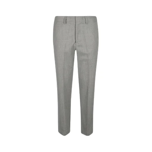 Tapered-Leg Tailored Trousers