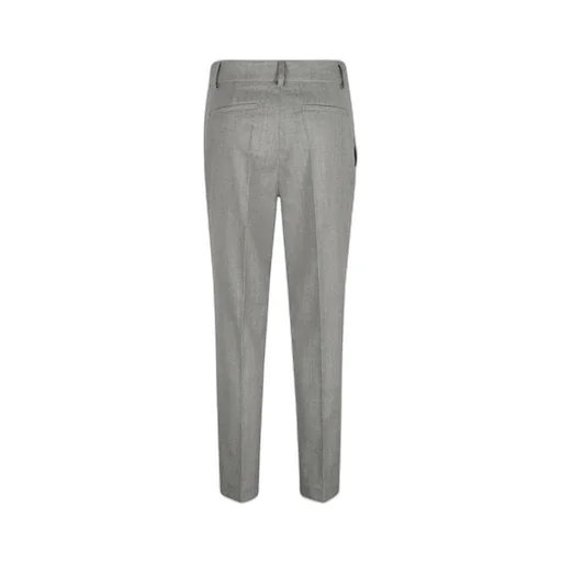 Tapered-Leg Tailored Trousers
