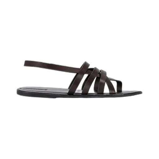 Leather Slingback Sandals