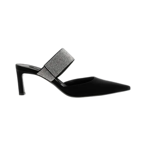 Paris 60Mm Satin Mules