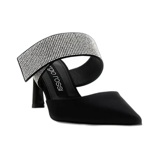 Paris 60Mm Satin Mules