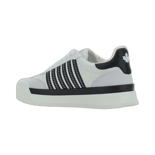 Dsquared2 Striped Round Toe Sneakers