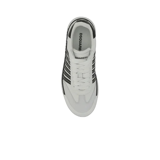 Dsquared2 Striped Round Toe Sneakers
