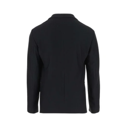Giorgio Armani Single-Breasted Straight Hem Blazer