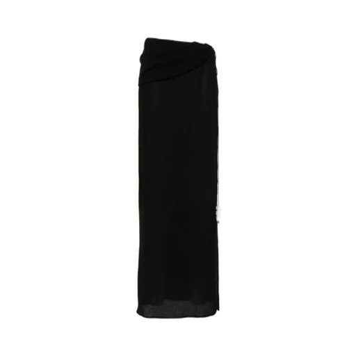 Asymmetric-Design Skirt