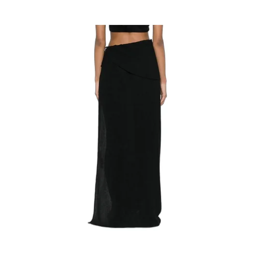 Asymmetric-Design Skirt