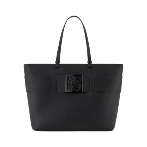Logo-Plaque Tote Bag
