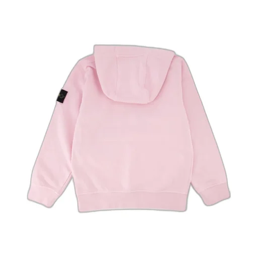 Stone Island Junior Compass-Patch Long-Sleeved Hoodie
