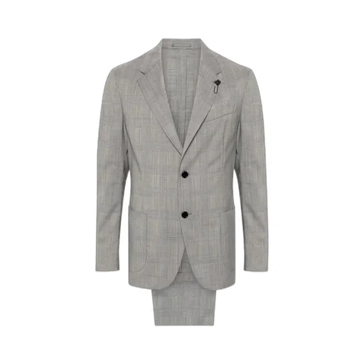 Prince-Of-Wales-Check Wool Suit
