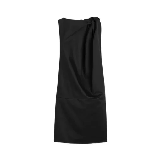 Shoulder-Twist Dress