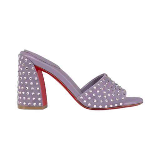 Crystal Embellished Muller Shoes