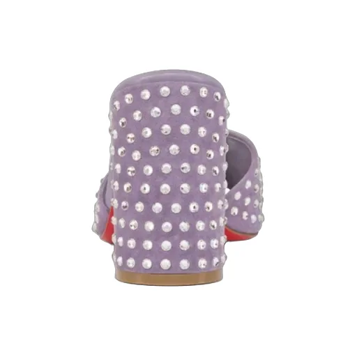 Crystal Embellished Muller Shoes