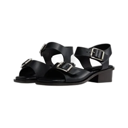 35Mm Double-Buckle Sandals