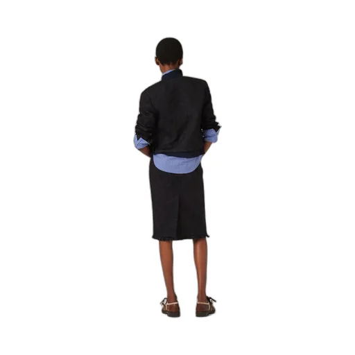 Single-Breasted Matelassé Effect Jacquard Jacket