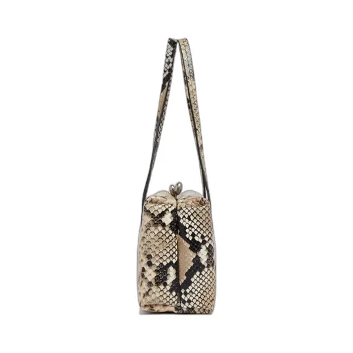 Jil Sander Snakeskin Printed Tote Bag