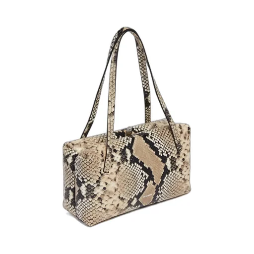 Jil Sander Snakeskin Printed Tote Bag