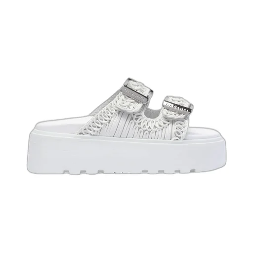 Casadei Double-Strap Slip-On Sandals