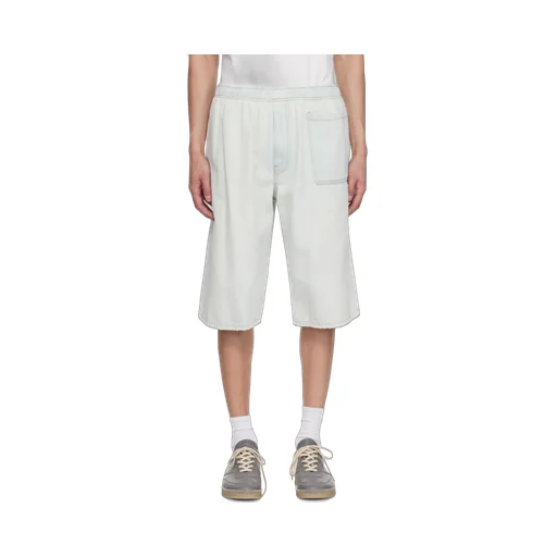 Mm6 Maison Margiela Oversized Denim Bermuda Shorts