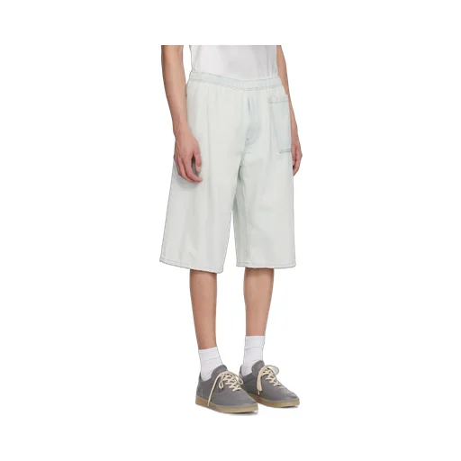 Mm6 Maison Margiela Oversized Denim Bermuda Shorts