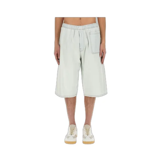 Mm6 Maison Margiela Oversized Denim Bermuda Shorts
