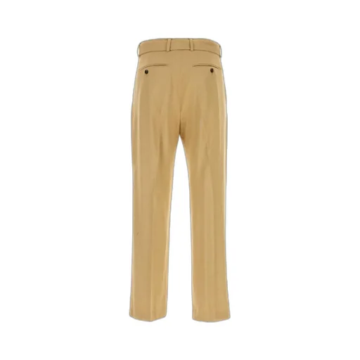 Dries Van Noten Belted Pleated Trousers