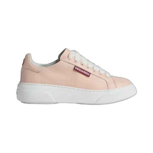 Dsquared2 Logo-Embossed Round-Toe Lace-Up Sneakers