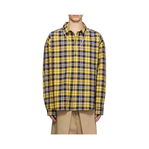 Givenchy Checked Long-Sleeved Shirt