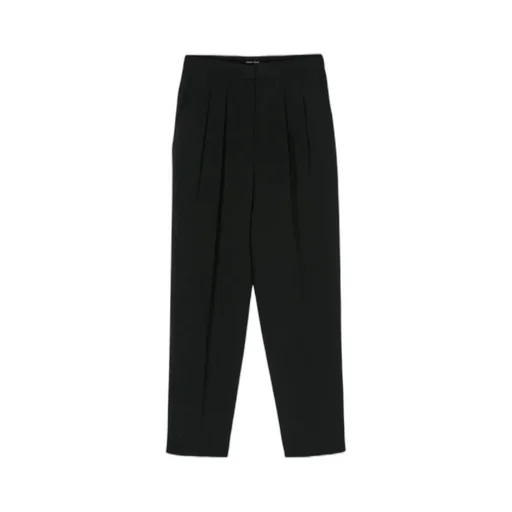 Dart-Detailing Tapered Trousers